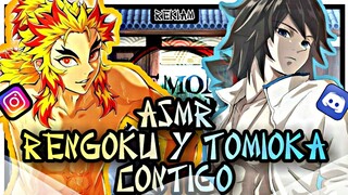 ASMR RENGOKU Y TOMIOKA EN AGUAS TERMALES "CALIENTE O CON CALMA"🔥🌊[+16]