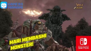 Melawan Monster raksasa di Istana!