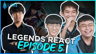Legends React: Episode 5 (Kanji, Rex, DoeDoii, & Cabbage) | Caitlyn