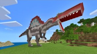 60+ Dinosaurs in Minecraft PE | yDino Craft Addon | Jurassic Minecraft MCPE