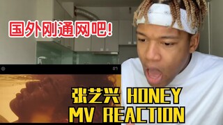 张艺兴LAY《HONEY和你》MV的reaction视频