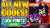 *SHOP SALE!* FUNKY FRIDAY CODES SHOP SALE! New Funky Friday Codes (2022 August)