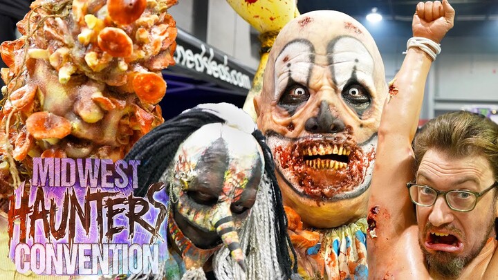 Midwest HAUNTERS CONVENTION 2023 4K | Halloween Props, Animatronics, Costumes