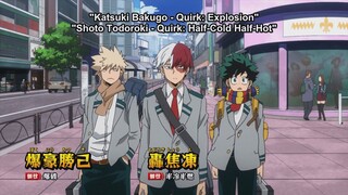 Deku, Shoto & Bakugou intern at Endeavor - Boku no Hero Academia 5