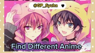 π FIND DIFFERENT ANIME π | LEVEL 10 |
