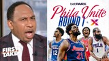 First Take | Stephen A. impressed Sixers destroy Raptors to advance to Round 2 of the Playoffs