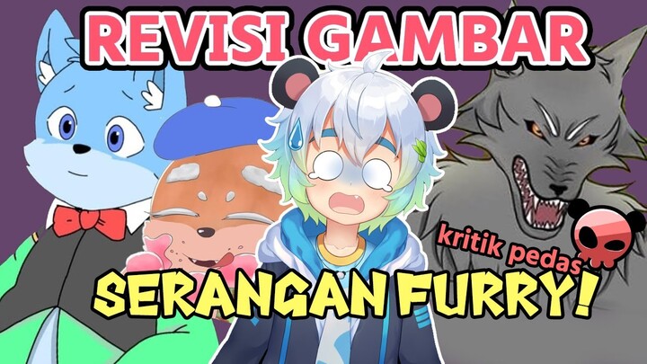 LIVESTREAM! | REVISI GAMBAR FURRY PENONTON