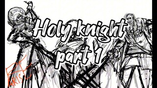 Sambil nunggu official colornya keluar- Holyknight Onepiece drawing timelapse PT.1