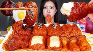 อาหารเกาหลี เผ็ดๆร้อนๆ🔥🍗