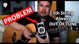 Acoustic Guitar Always Out of Tune - How to Fix | Edwin-E