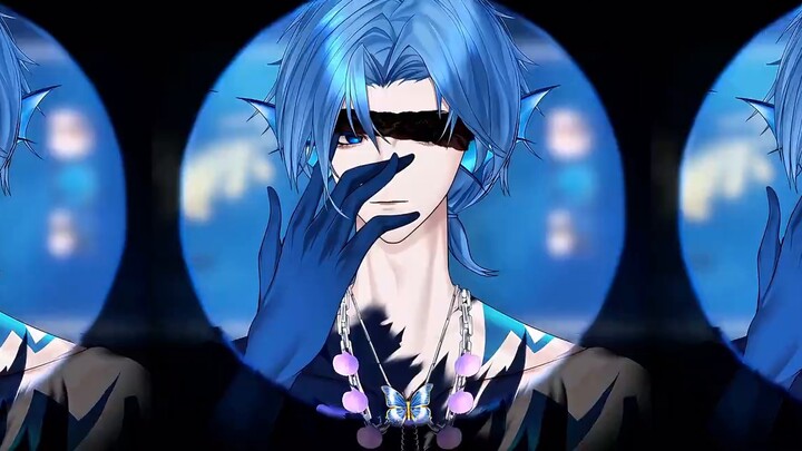 【عرض نموذج Live2D】 حامي المحيط 🌊 أول حالة في عالم V! تم الكشف عن معلومات فارس القرش!🦈