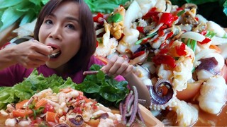 ยำรวมน้ำปลาร้าสูตรอินางลัย แซ่บนัว ครบรส ซดคำใหญ่ๆตาสวด19/พฤศจิกายน/2020