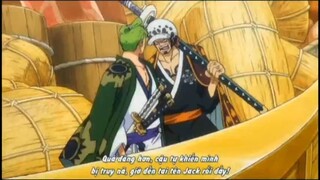 Zoro chọc tức Law #anime