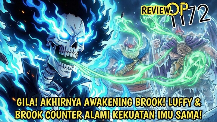 REVIEW ONE PIECE 1172 - GILA! AKHIRNYA AWAKENING BUAH IBLIS BROOK BUAT IMU SAMA