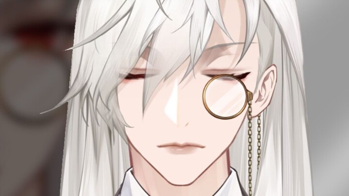[Live 2D model display] I heard that the boss of the company next door has white hair and red eyes?