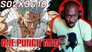GAROU VS THE SUPER 6!!! | One Punch Man S02x9&10 Reaction
