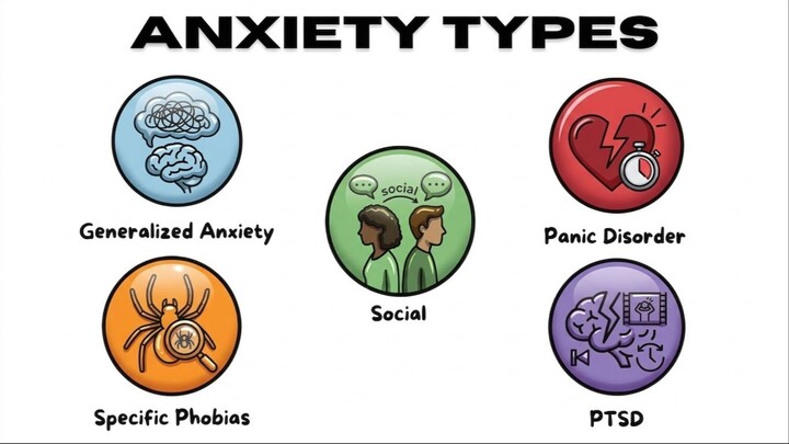Every Type of Anxiety Explained in 4 Minutes: NO BS
