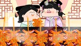 -Empresses in the Palace animation eating show｜An Xiaoniao finally went crazy! He ate a whole iron p