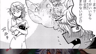 The girl picked up the hero's head? A girl and a head started a silly and salted fish life "Comic Re
