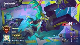 Xem lại trận đấu|Zata và game đấu 2 VS 8 #minhcules #aov #lienquan