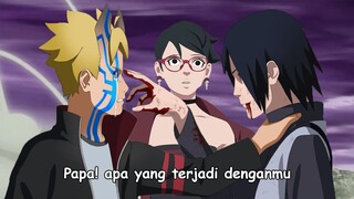 Sasuke Sekarat! Sarada Boruto Kaget - Boruto Two Blue Vortex Chapter 7 Part 36