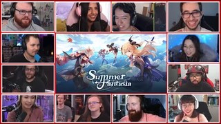 Version 2.8 "Summer Fantasia" Genshin Impact - Reaction Mashup