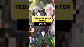 Tebak Karakter Anime Vol 5, seperti biasa gambar non pixel dibelakang #shorts #anime