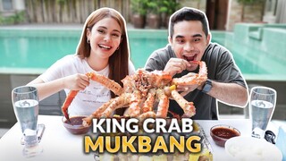 SPICY KING CRAB MUKBANG + Q&A! | IVANA ALAWI