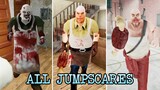 Psychopath Hunt Jumpscare Vs Mr. Meat Jumpscare Vs Mr. Meat 2 Jumpscare | Evolution Of Mr. Meat