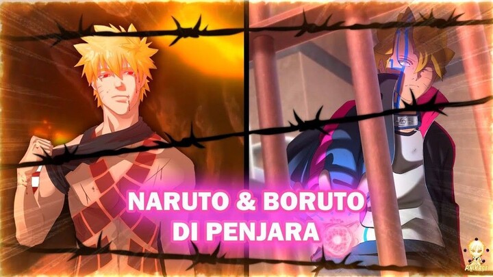 MISI RAHASIA! Naruto & Boruto Di Kirim Ke Penjara Untuk Menjadi Tahanan Di Penjara Kastil