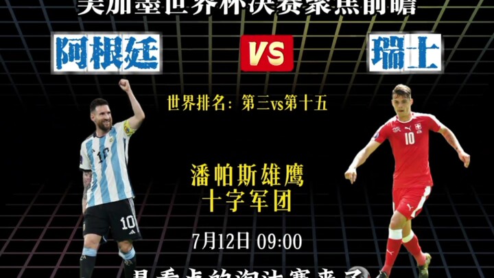2026 World Cup Preview: Argentina vs. Switzerland