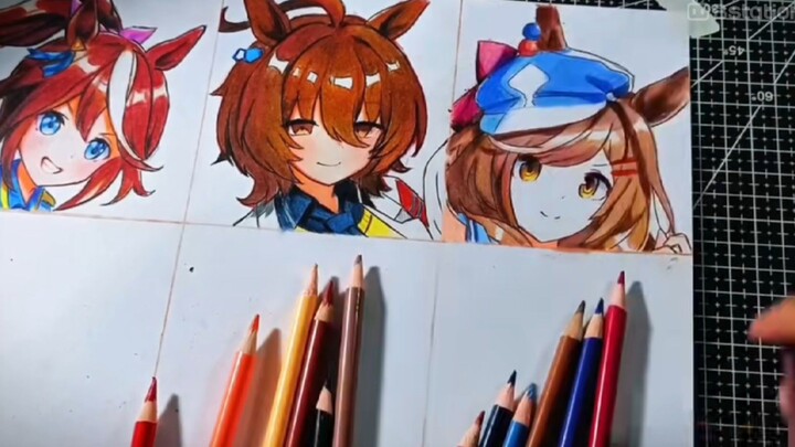 Coloring Mambo dari Uma musume [ Simple art ] (≧▽≦)🍫