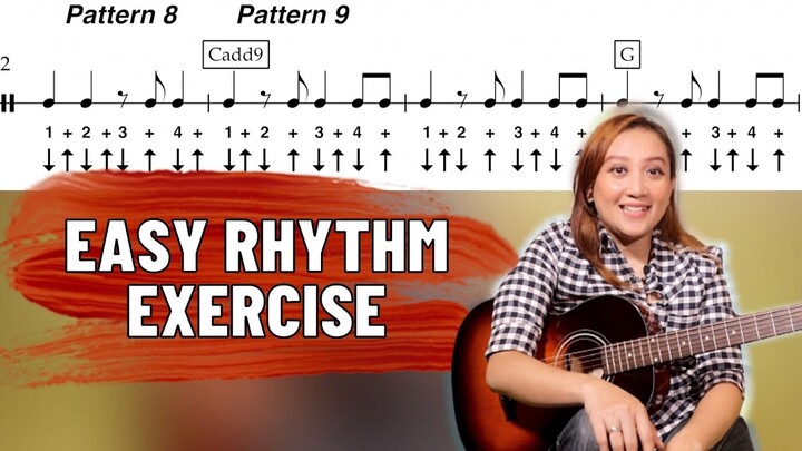 SIMPLE RHYTHM & STRUMMING EXERCISE