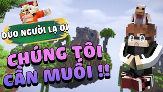 3FMC Bedwars | CHÚNG TÔI CẦN MUỐI !! - Duo Người Lạ Ơi #7 w/PIZZA