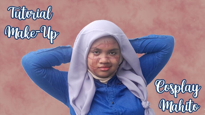 Tutorial Make Up Cosplay Mahito - ELLYNAHIKARI ♡
