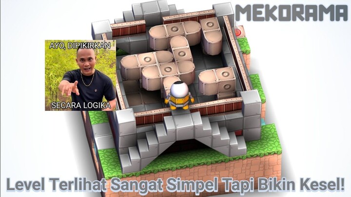 Level Yang Harusnya Bisa Selesai Dengan Sangat Mudah Tetapi Bisa Bikin Naik Darah! |Mekorama Part 3