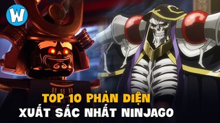 Top 10 Phản Diện Xuất Sắc Nhất Ninjago