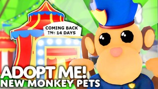 🐵ALL 8 NEW Monkey Pets In Adopt Me! (Adopt Me Update Concept 2023 ROBLOX)