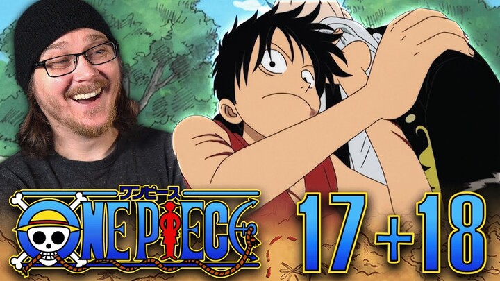 ONE PIECE EPISODE 17 & 18 REACTION | Anime Reaction | Sub