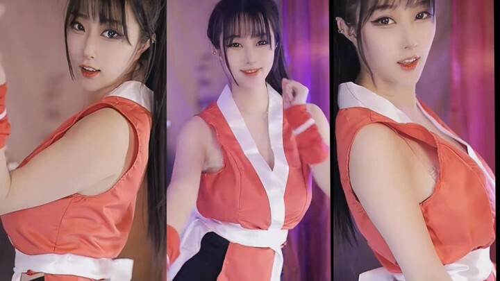 【Shanshan Schoolmate】HD vertical screen❤ Mai Shiranui cos hot dance