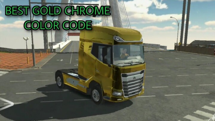 what is the color code of gold chrome in car parking multiplayer new update