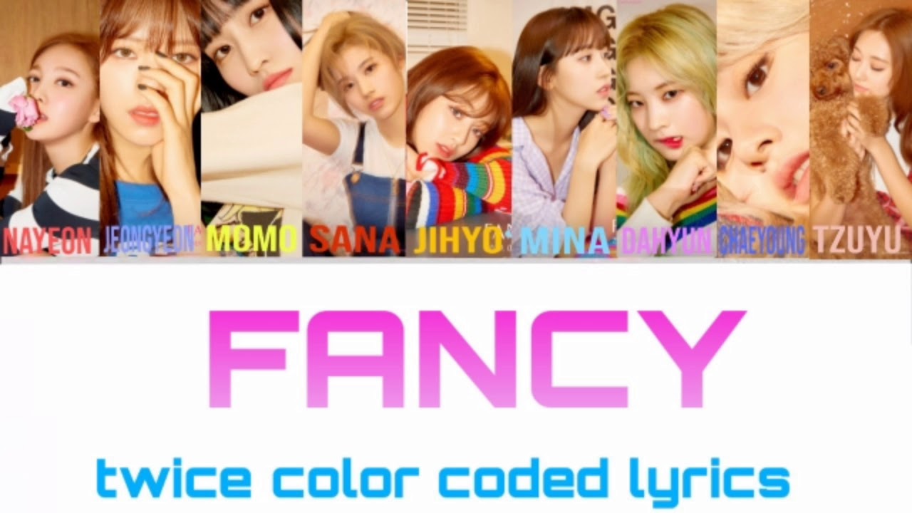 Twice Fancy Colour Coded Lyrics Full Audio Leaked Bilibili