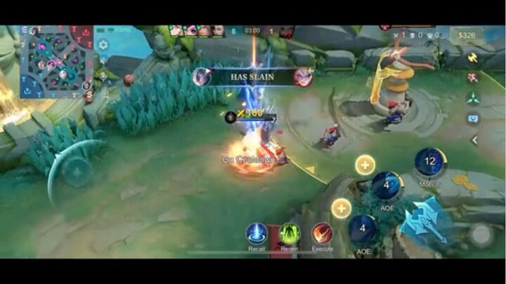 Mobile legends Alpha vs dyroth