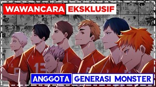 Momen Wawancara Eksklusif Anggota Generasi Monster Sebelum Dimulainya Olimpiade Tokyo – Haikyuu