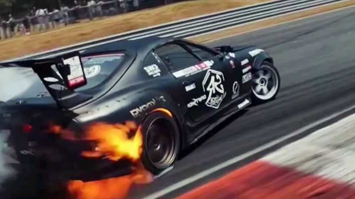 Insane Drift Burnout with Flames π₯