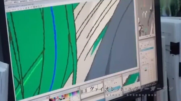 กระบวนการผลิตของ "ไวโอฟลอริด้า เอเวอร์การ์เดน" ของ Kyoto Animation ได้รับการเปิดเผยต่อสาธารณะแล้ว