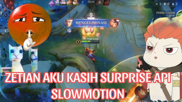 KETEMU ZETIAN KASIH AJA YANG SLOW2