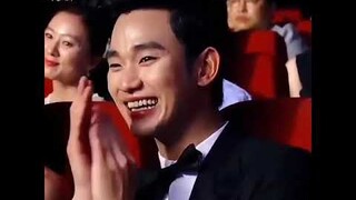 At my love from another star awards, jun ji hyun mentioned kim soo hyun