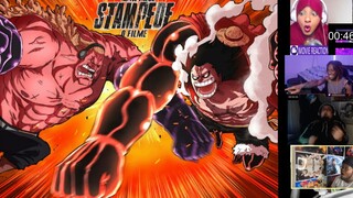 live reaction one piece#movie Stampede#luffy vs Bullet Part1[]Uzumaki Khan[]