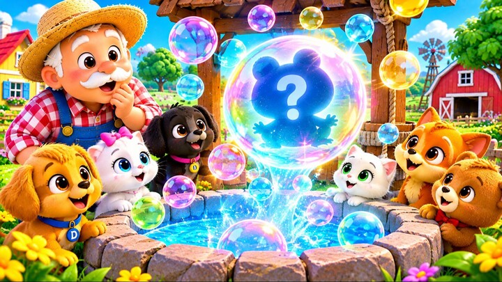 🫧😱 O POÇO DO VOVÔ COMEÇOU A SOLTAR BOLHAS COLORIDAS! 🐸✨ | MÚSICA INFANTIL | TURMINHA DO BARULHO